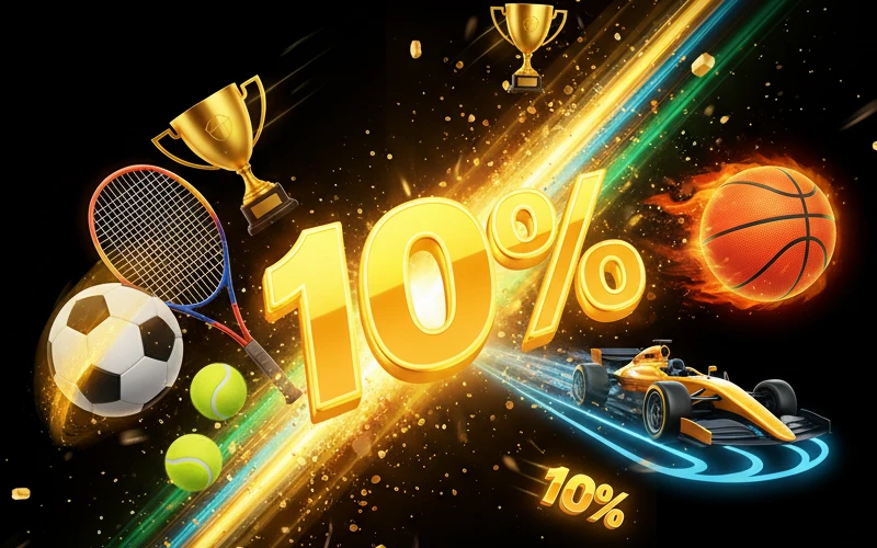 Profitez d’un cashback hebdomadaire de 10 % sur vos paris dans l’application Melbet officielle.
