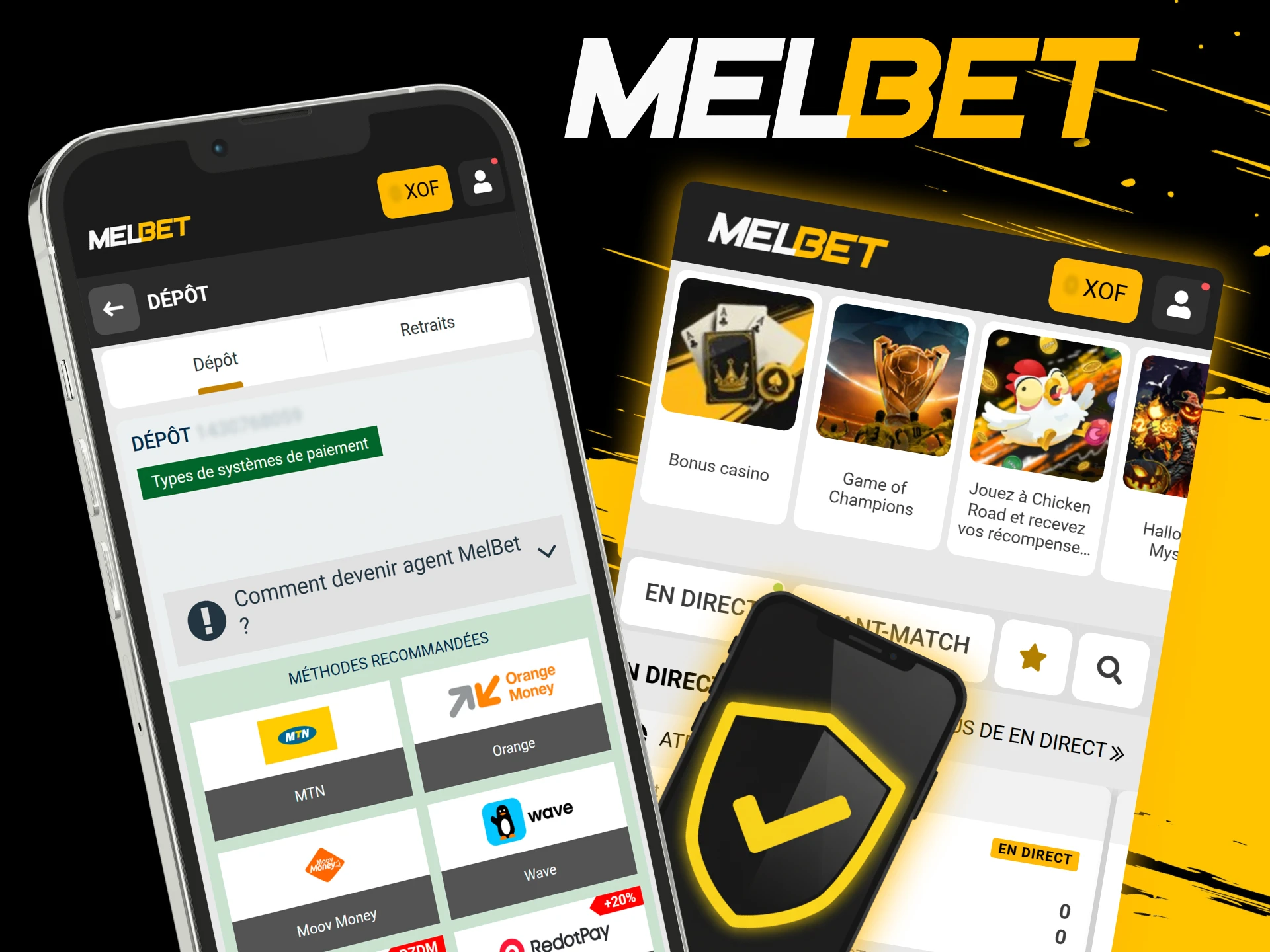 L’app Melbet est développée par COASTWIN SARLU pour garantir vitesse et sécurité aux joueurs ivoiriens.