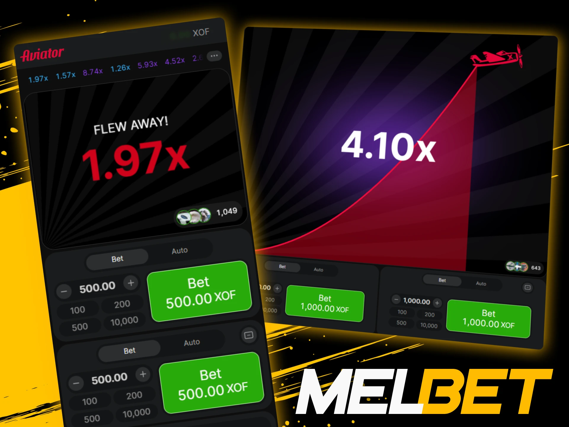 Utilisez la martingale sur Aviator Melbet en doublant après chaque perte pour tenter de couvrir les pertes.