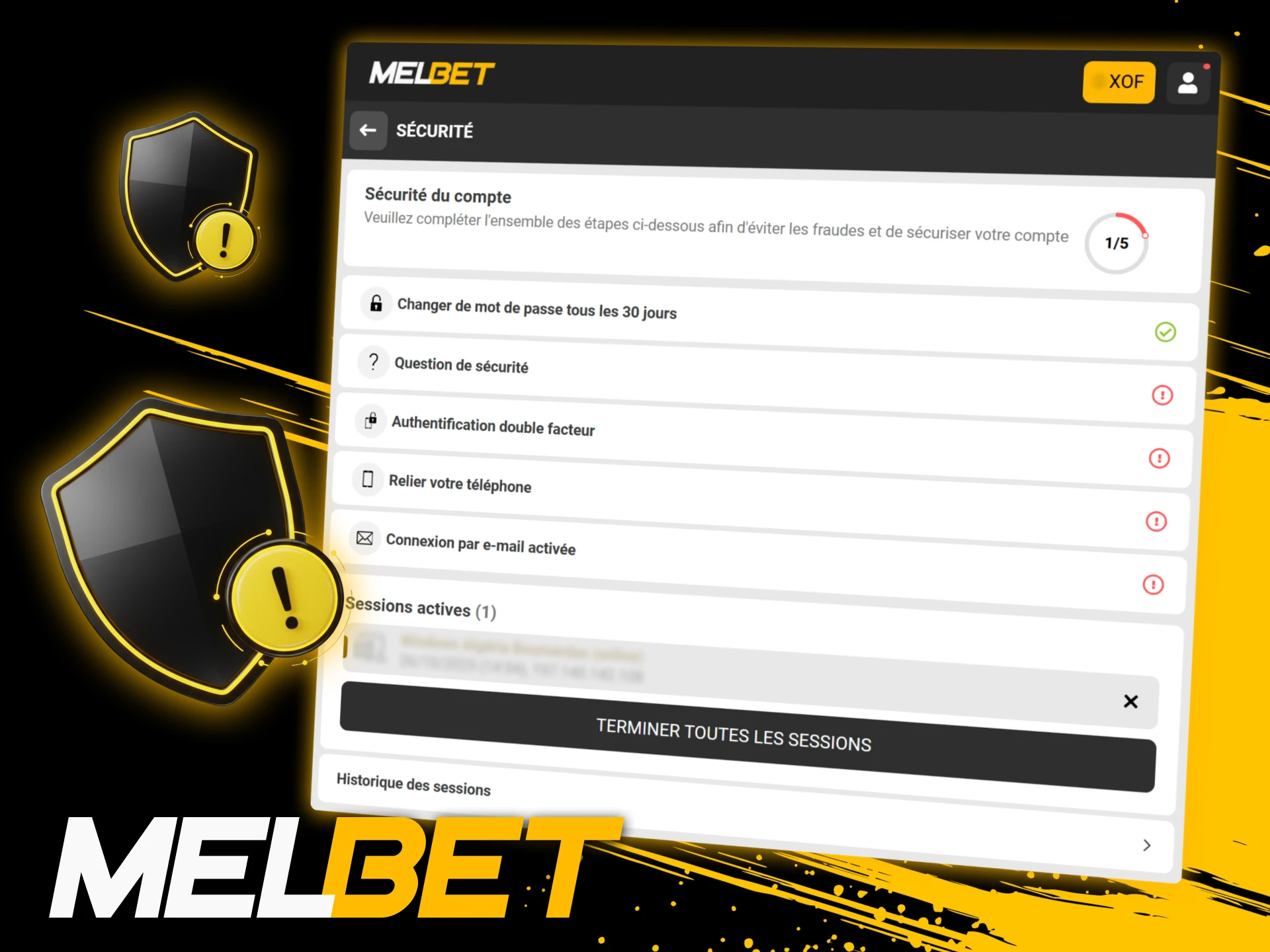 Les retraits Melbet peuvent être suspendus en cas de suspicion de fraude et exigent un contrôle de sécurité.