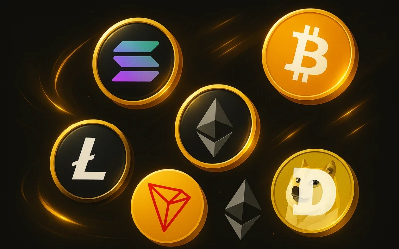 Melbet Côte d’Ivoire permet les dépôts via Bitcoin, Tron, Solana et plus encore.