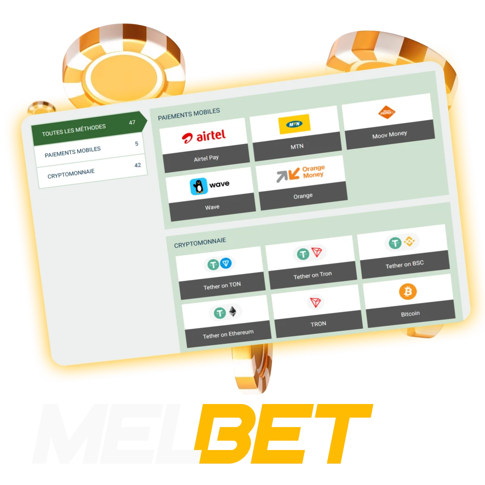 Apprenez à effectuer un retrait rapidement et en toute sécurité sur le site officiel Melbet Côte d’Ivoire.