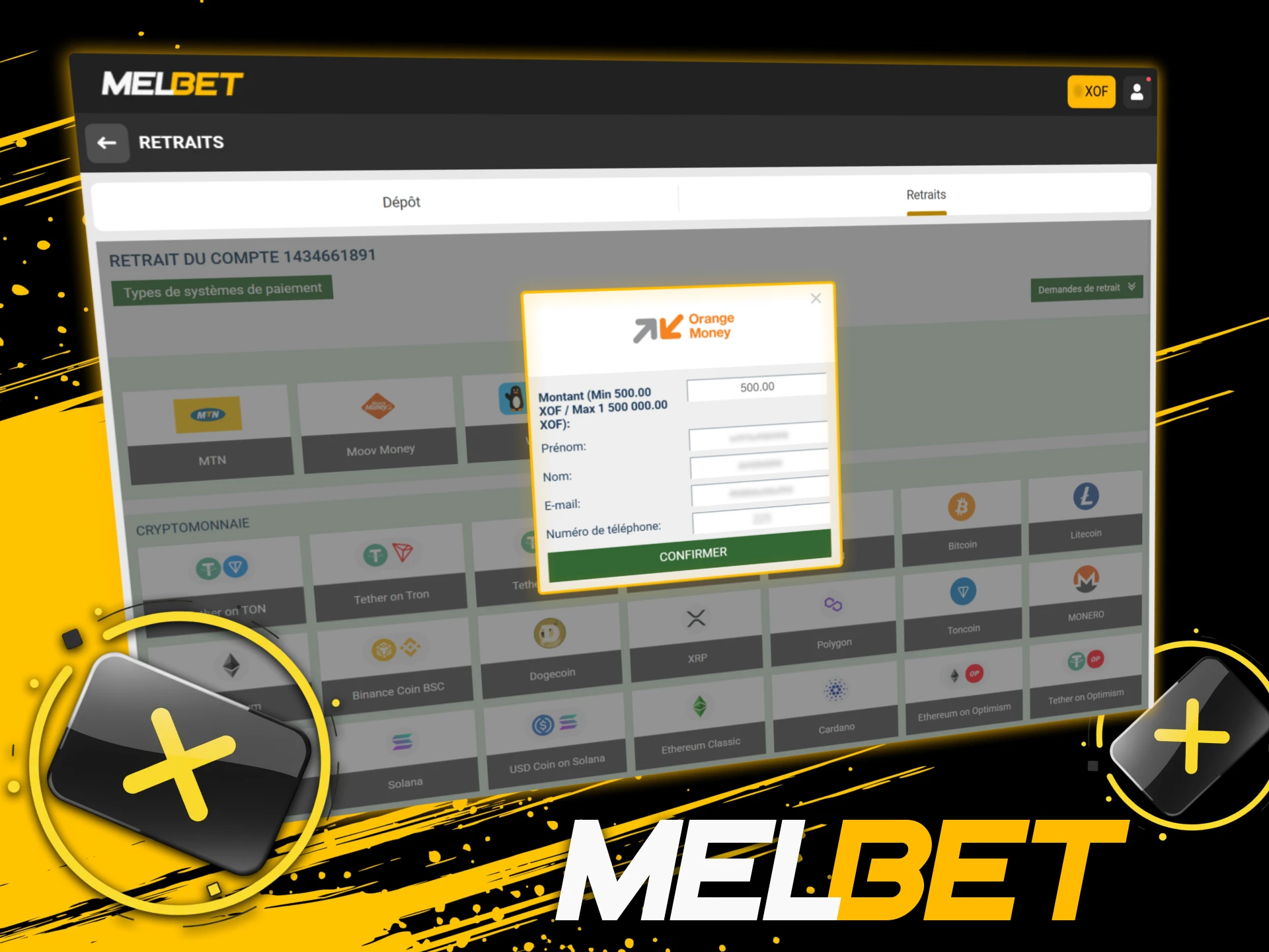 Une erreur dans les informations de paiement peut bloquer le retrait Melbet et doit être corrigée avant validation.