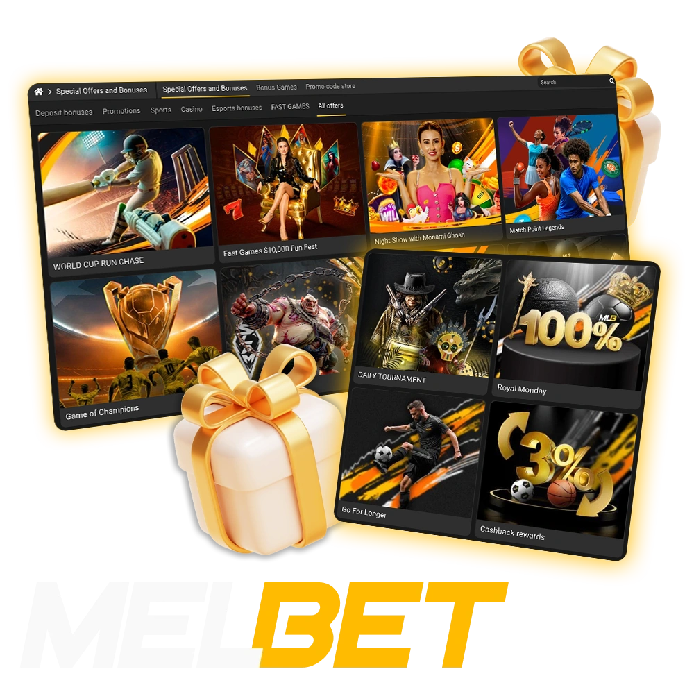 Complete guide to Melbet promotional offers, welcome bonuses, and loyalty rewards for Indian players.